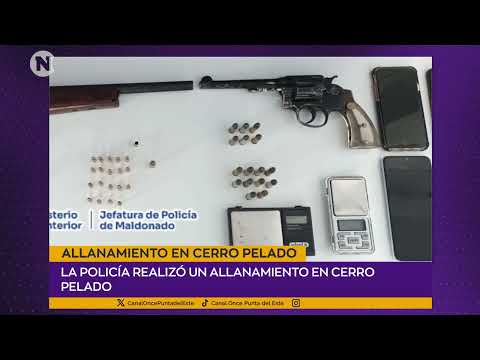 🔍 Allanamiento en Cerro Pelado