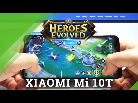 Xiaomi Mi 10T - Gameplay of Evolved Heroes Moba Game
