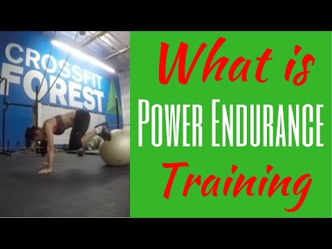 Power Endurance Training: What is Power Endurance Training I Power Endurance Workout