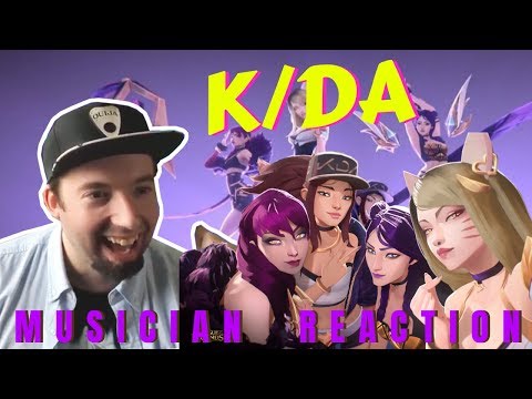 MUSICIAN REACTS to K/DA - POP/STARS (ft Madison Beer, (G)I-DLE, Jaira Burns)