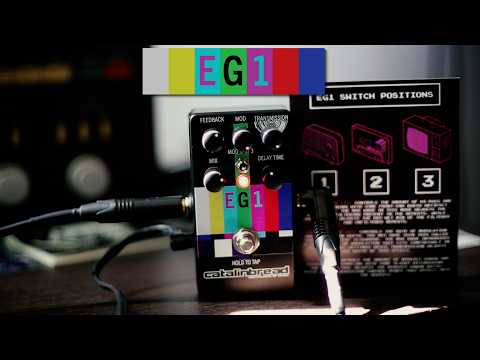 Radio, Cassette & TV Sounds in ONE Delay Pedal?! | Catalinbread EG1