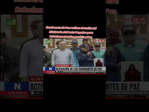 Dotación a los Cuadrantes de Paz en Miranda