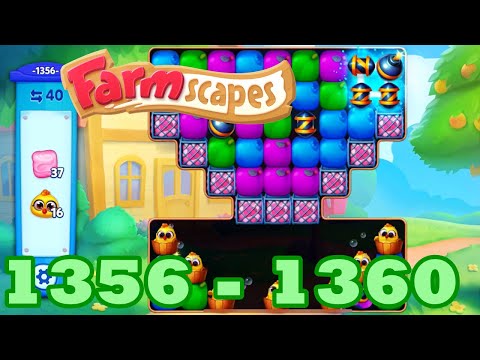 Farmscapes Level 1356 - 1360 HD Gameplay Walkthrough | 3 - match game | android | 1357 | 1358 | 1359