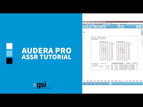 Audera Pro: ASSR Tutorial