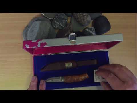 OL-kniven Kristin Brusletto  Olimpic set puukko knife Lillehammer 1994 #puukko