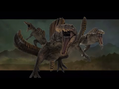 JURASSIC WORLD REBIRTH SPINOSAURUS EDIT(credits to @slick4785 @dracowarrioranimations1239 @ohmspino)