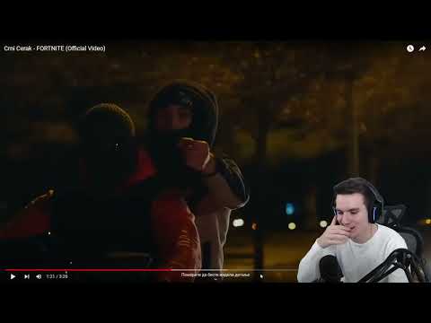 sharke reakcija na crni cerak - fortnite