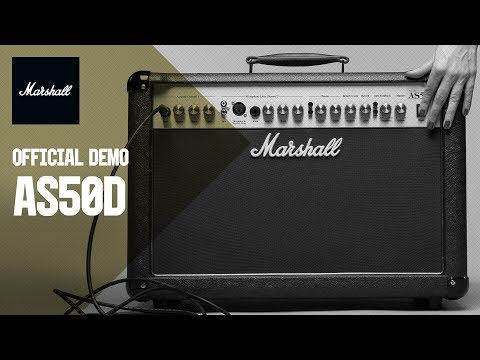 Gordon Giltrap demos the AS50D Marshall Amp
