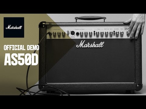 Marshall AS50D 50-Watt 2x8 2-Channel Acoustic Combo Amp image 6