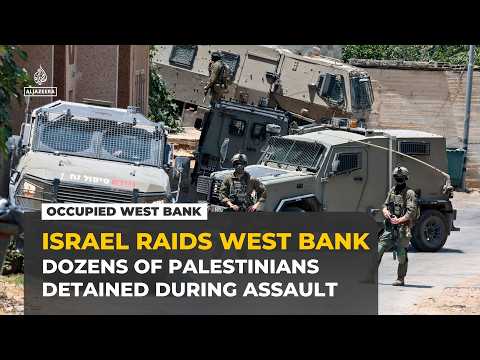 Israel arrests dozens of Palestinians in West Bank amid settler attacks