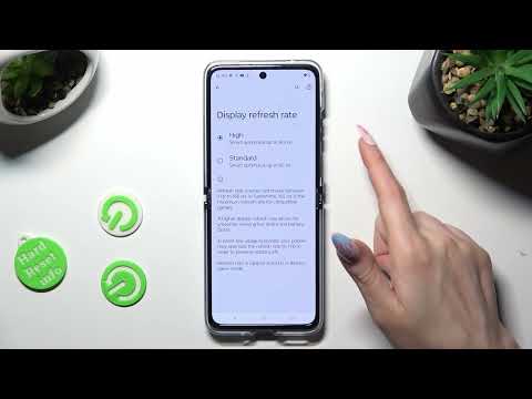 How to Change Display Refresh Rate on Motorola Razr 40 Ultra