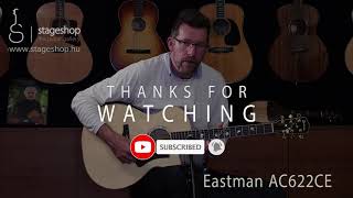 Video thumbnail for Eastman AC622CE 2020 built acoustic guitar demo in Stageshop by Stageshop