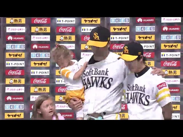 ホークス・サファテ投手・高田選手ヒーローインタビュー 2016/5/7 H-E