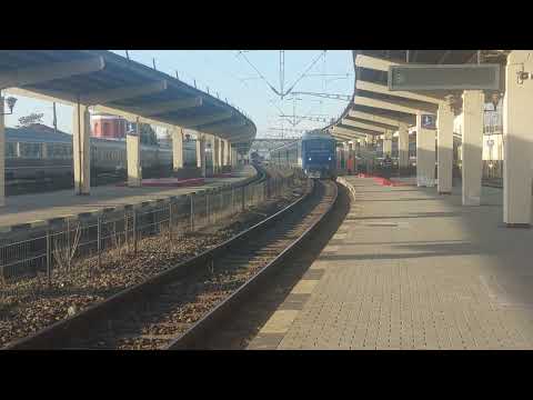 Plecarea trenului IR 1662 Iași-București Nord