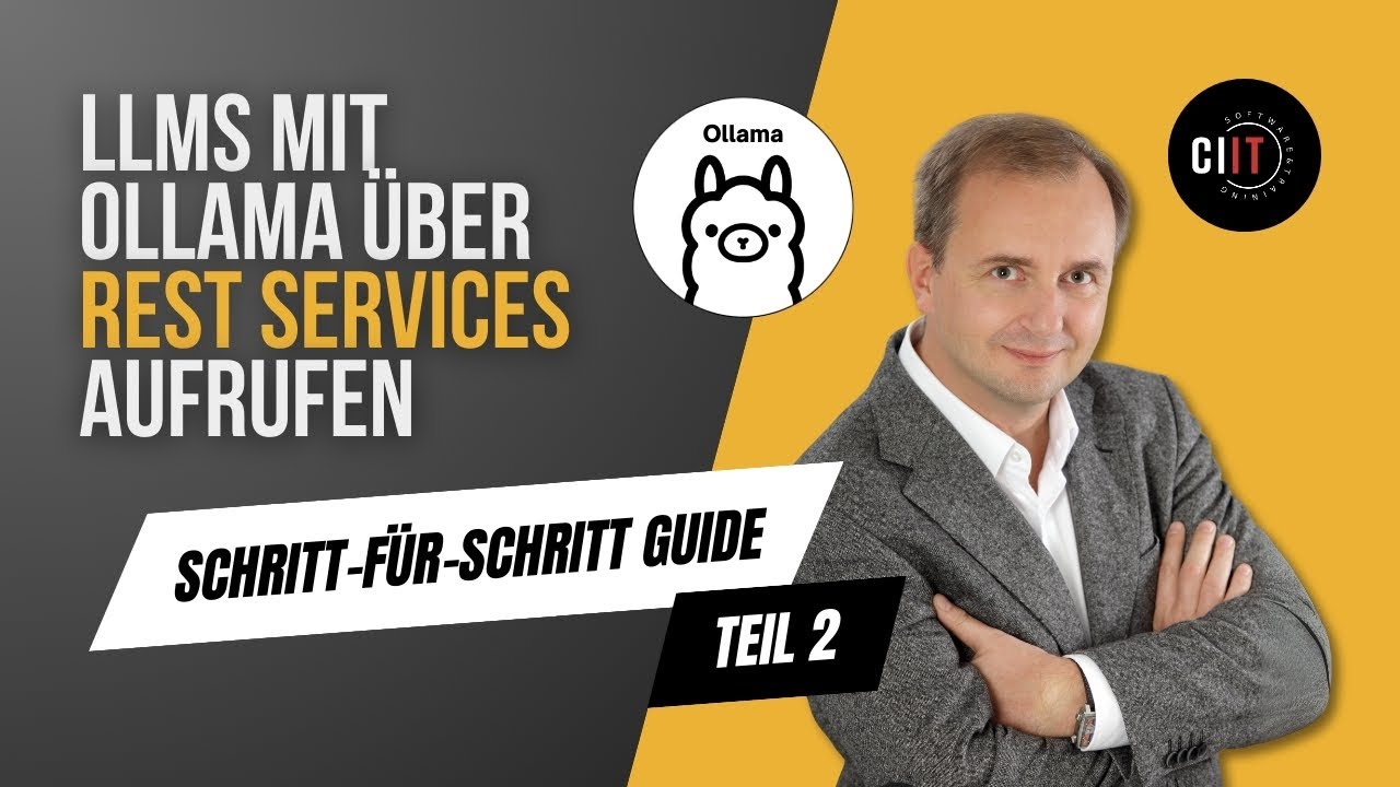 Large Language Models mit Ollama über ReST Services aufrufen