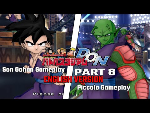 Battle Stadium D.O.N Walkthrough (Part 8) | Son Gohan & Piccolo Gameplay (776p60fps) ENG DUB