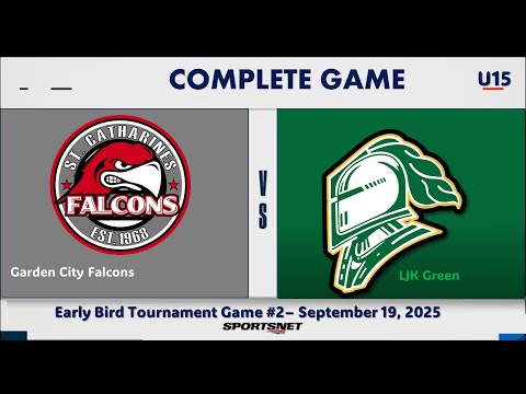 2025.09.19 LJK Green U15 vs Garden City Falcons