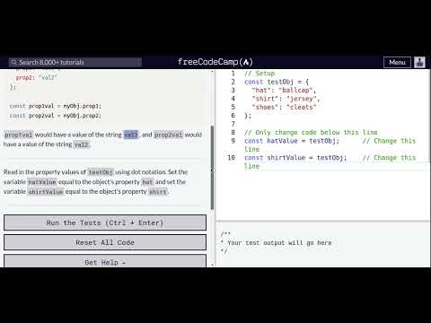 Lesson 84 Basic Javascript Accessing Object Properties With Dot Notation