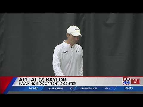 Baylor Men's Tennis Sweeps ACU