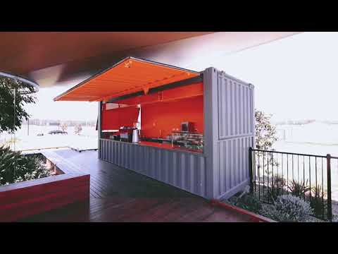 Low cost expandable Container hotel Low cost Container Shop