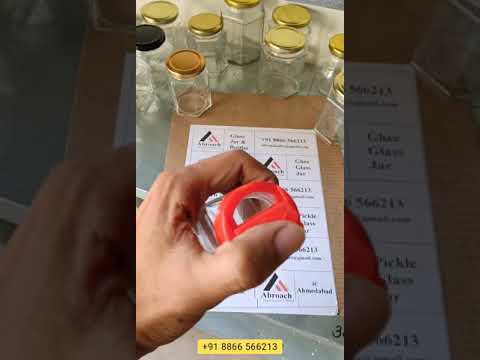 Spice Glass Jar With Sprinkle Cap