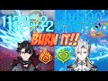 BURNING IS THE NEW META NOW!! MELT WRIOTHESLEY & VAPE NEUVILLETTE | SPIRAL ABYSS 12