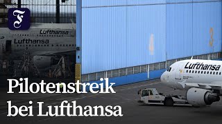 Arbeitskampf trifft Lufthansa-Passagiere