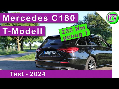 Test, Fahrbericht & Review Mercedes C-Klasse S206 C180 2024