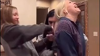 Her friends are giving her a Wedgie Atomic 