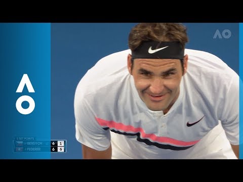 Federer and Berdych's light-hearted exchange | Australian Open 2018