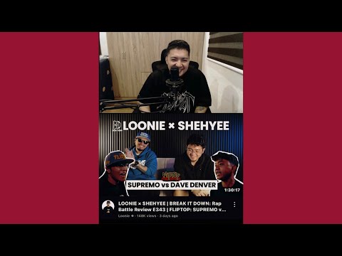 LOONIE × SHEHYEE | BREAK IT DOWN TO MILK IT DOWN ( GATAS REACTION )