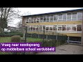Vraag naar noodopvang op middelbare scholen wordt steeds groter