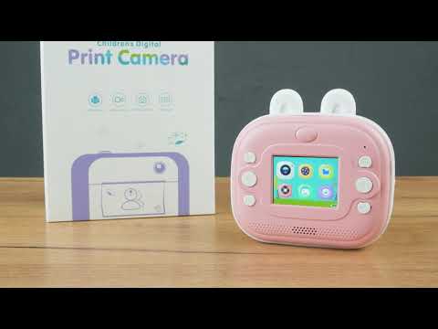 Мини принтер 68256 Print Camera фотоаппарат с мгновенной печатью 3 цвета - фото 1 - id-p2694006546