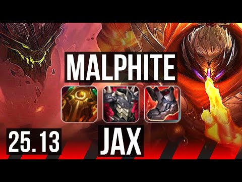 MALPHITE vs JAX (TOP) | 6/1/11 | EUW Master | 25.13