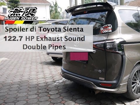 Thumbnail for [ Ngobrolin Sienta Feat Om Yogi Prabowo ] Spoiler Mugen Exhaust Sound Double Pipe by Toyota Sienta