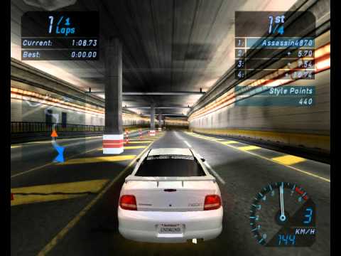 Need for speed underground 1 walkthrough part 5 - race 5