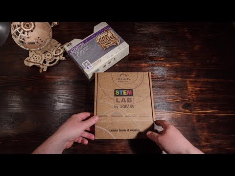 The Counter – a STEM-lab mechanical model kit by Ugears: Assembly