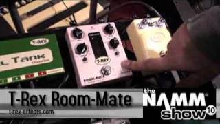 Video thumbnail for T-Rex Room-Mate Reverb Pedal: Sure To Confuse When They Show Up On Craigslist (Video) by gearwire
