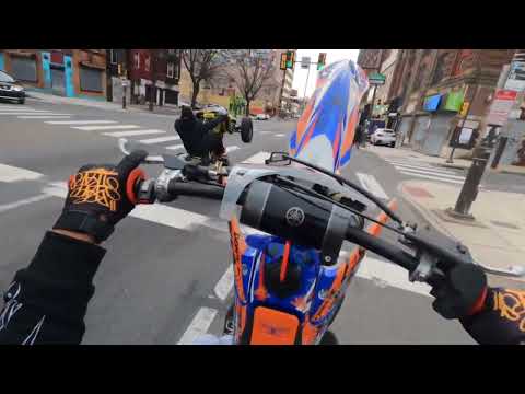 Turning quads with no brakes ( raw 125 action )