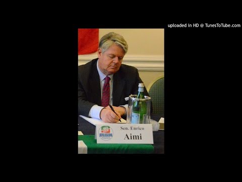 Enrico Aimi, senatore di Forza Italia