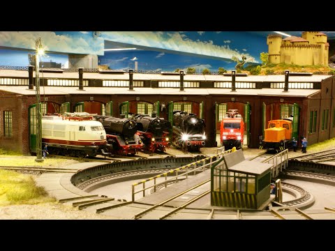 Borówiec Model Railway in Poland, HO Scale