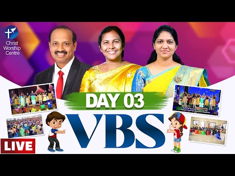 Online VBS - 2023 | #Live | 3rd May | Day - 03 | Mrs Blessie Wesly | Christ Worship Centre
