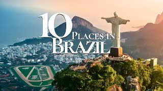 10 Most Beautiful Places to Visit in Brazil 2024 🇧🇷 | Rio de Janeiro