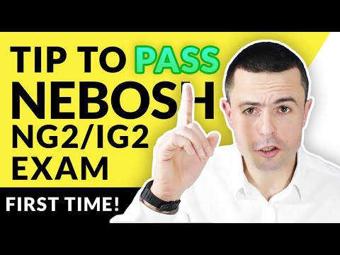 ONE SIMPLE TIP To Pass NEBOSH NG2/IG2 Exam FIRST TIME!
