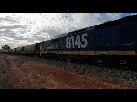 48103 & 8145 Goobang Junction West NSW  1740hrs Thu 17th Feb 2022