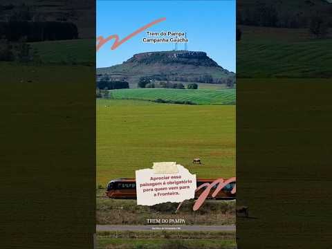 Trem do Pampa na Campanha Gaúcha #sul #tremdopampa #bage #campanhagaucha #alegrete #serrodepaloma