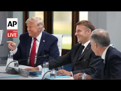 G7 summit: World leaders attend session to discuss economy