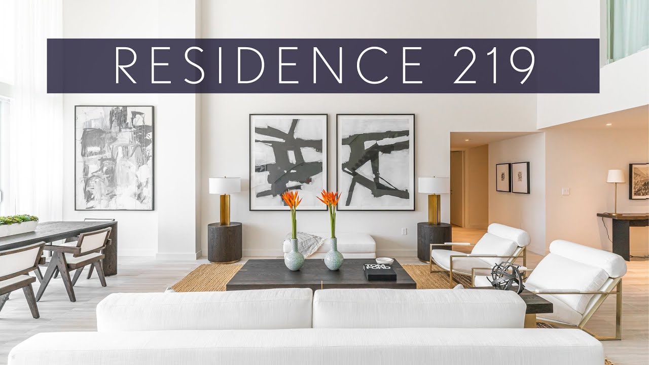 The Ritz-Carlton Miami Beach, Restoration Hardware Modern Model Residence 219