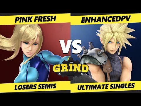 Smash Ultimate Tournament - Pink Fresh (ZSS) Vs. enhancedpv (Wolf) The Grind 100 SSBU Losers Semis