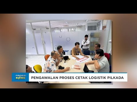 POLRES ROKAN HULU KAWAL KETAT PROSES CETAK LOGISTIK PILKADA